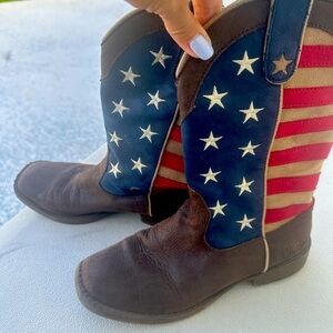 Roper American Western boots for Boys Size 4
